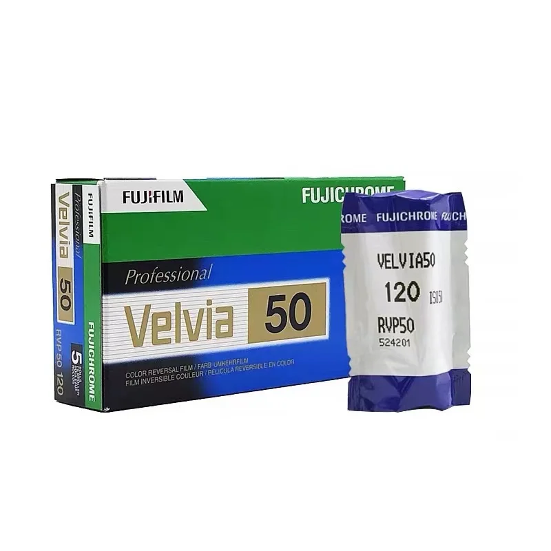 Япония Fuji RVP50 120 пленка VELVIA50 обратная пленка Цветная позитивная