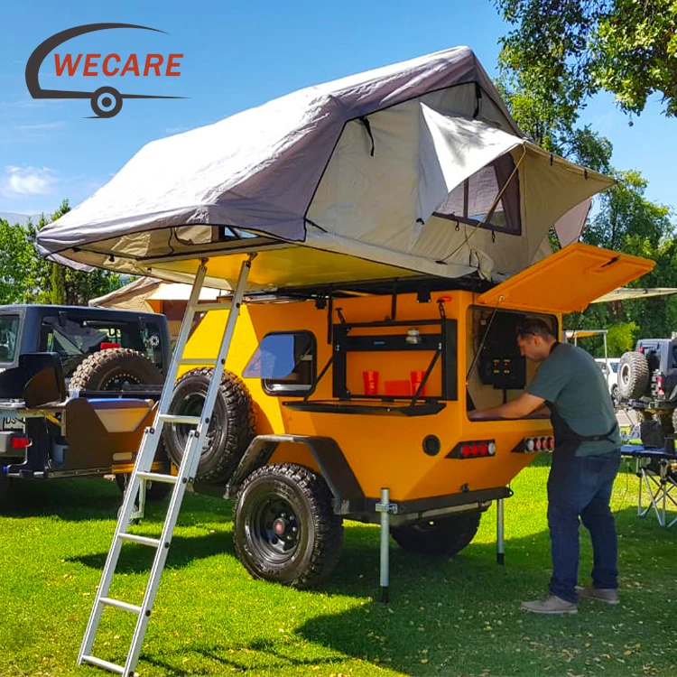 WECARE Customized High Quality Blue off road caravan camper van