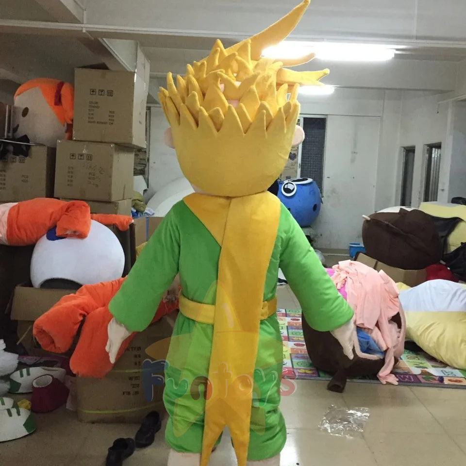Funtoys Anime Movie Le Petit Prince Adult Cosplay Cartoon Mascot Costume Halloween Christmas Party Suit for Boys