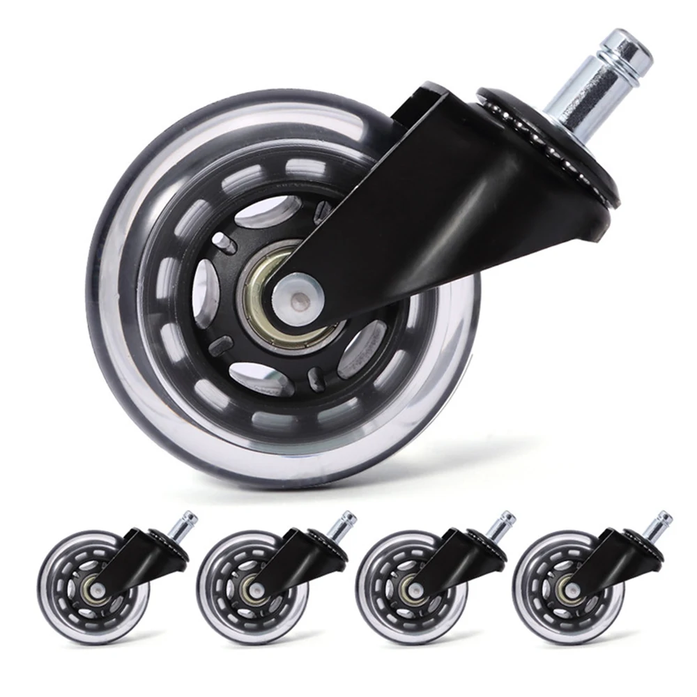 Top one Rollerblade регулируемые ролики для офисных стульев пластиковые колеса 75