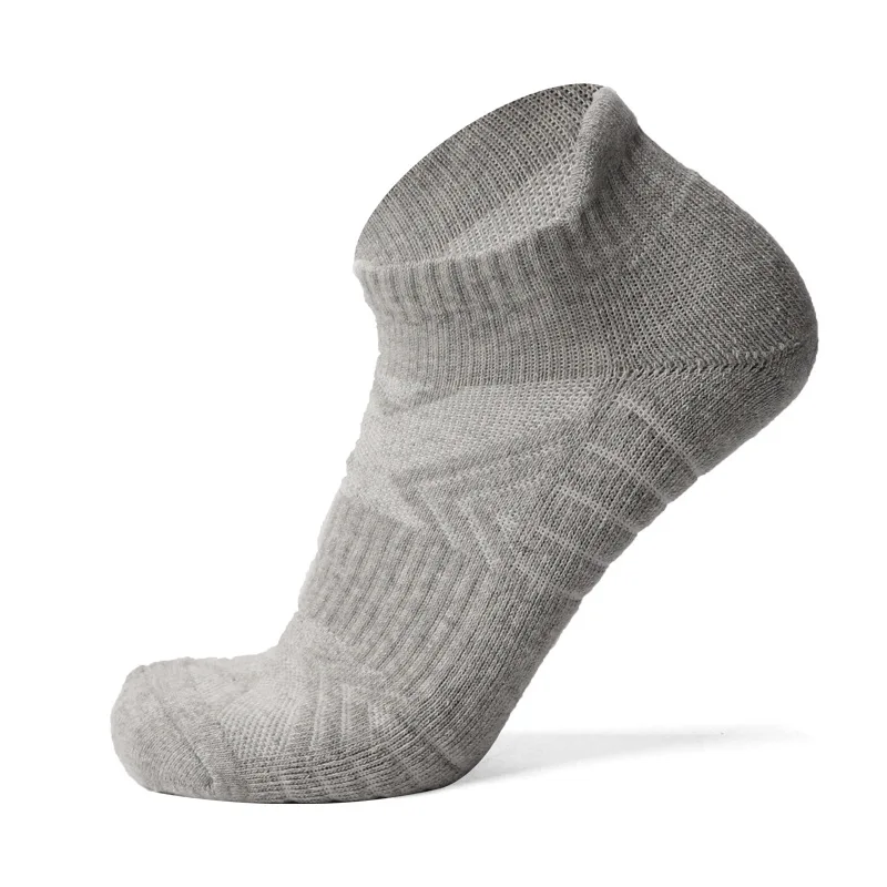 Горячая Распродажа, Индивидуальные белые носки без рисунка, Спортивные Повседневные жаккардовые носки из полиэстера и хлопка для мужчин