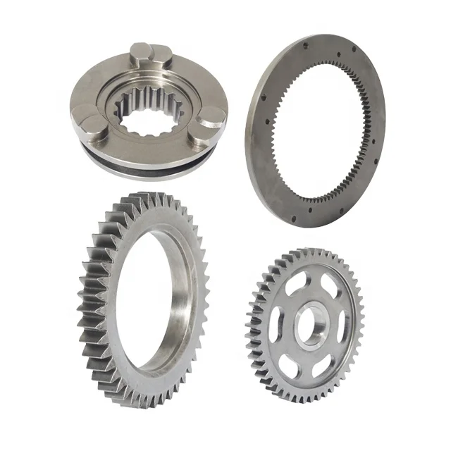 custom starter large and small diameter stainless steel flywheel straight helical tooth internal ring gear