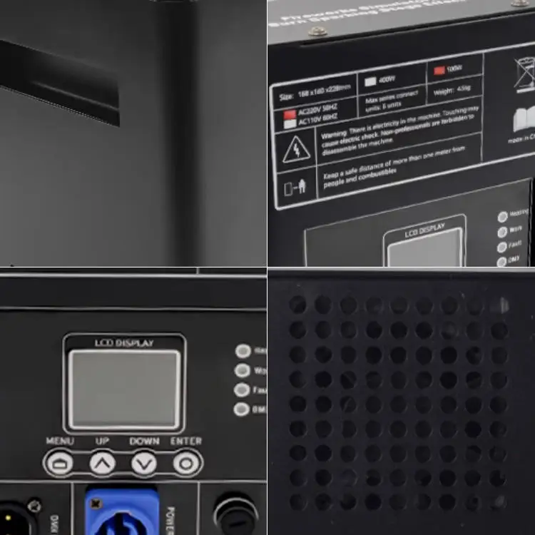 Fireworks sparkler stage titanium ti powder digital 650w 750w 600w mini cold spark machine for wedding stage party