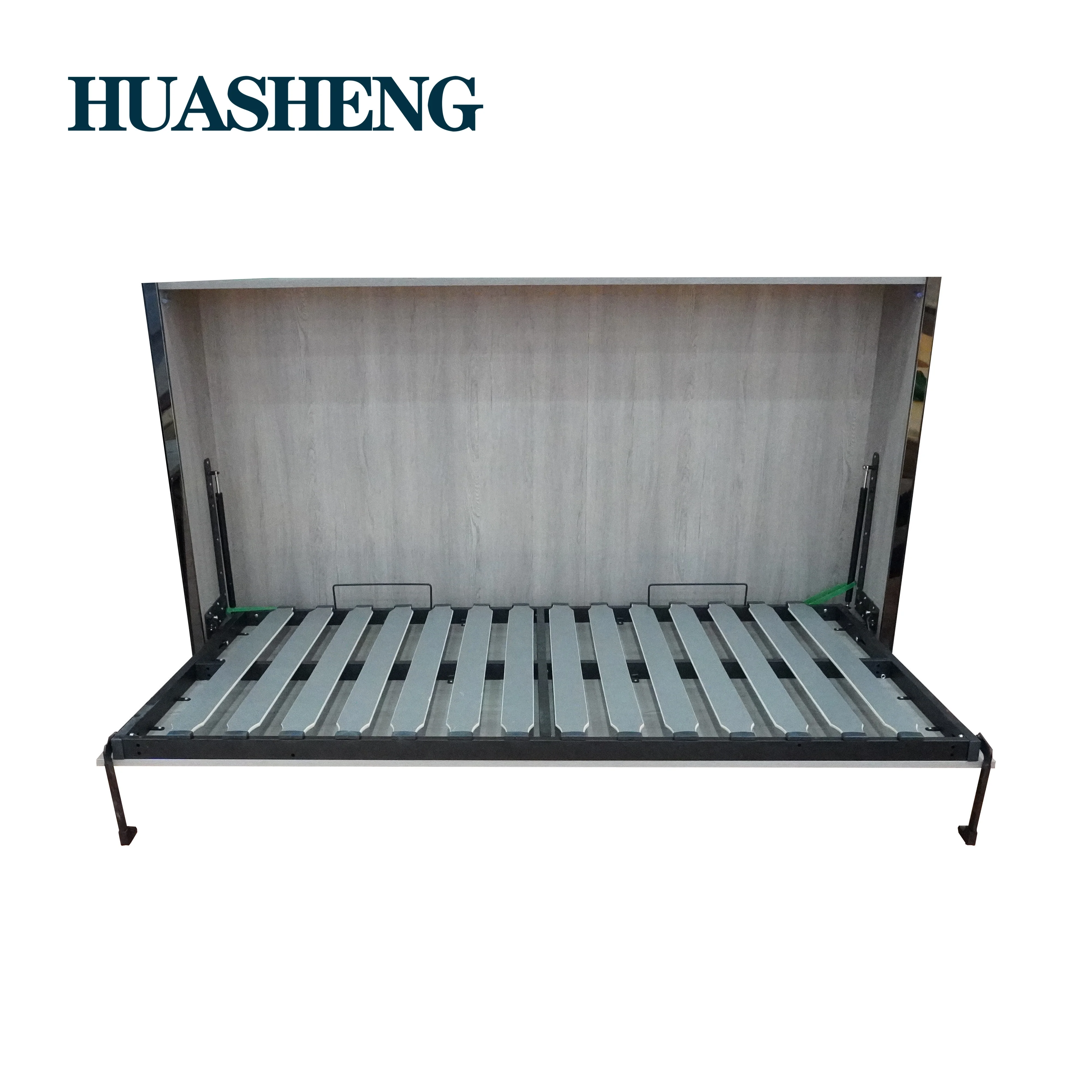 Knock-down structure horizontal folding murphy wall bed mechanism hardware