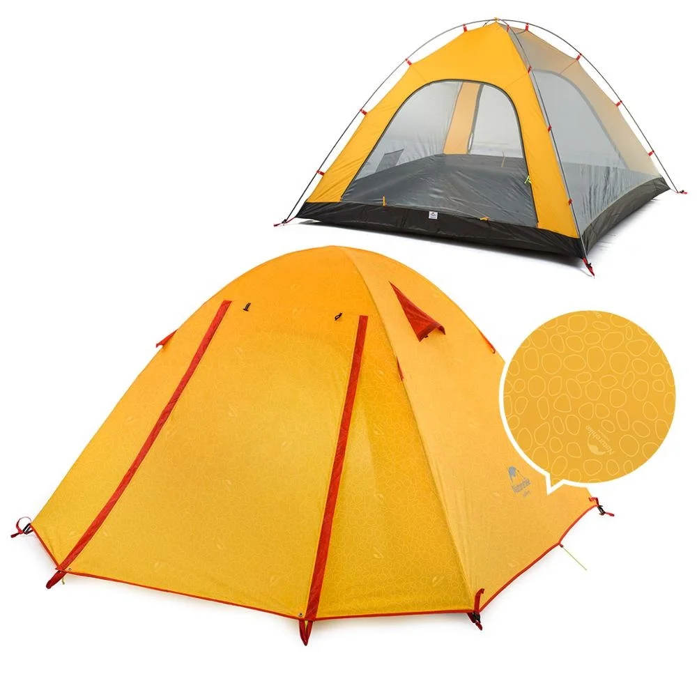 Naturehike P Series Classic Waterproof Rainproof UV Protection Outdoor Camping Tent for 2 person 4 man Tent