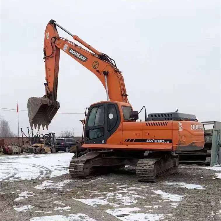Doosan DX280LC Plus подержанный колесный экскаватор первоклассное строительное сельскохозяйственное оборудование подшипник коробки передач двигателя Yanmar