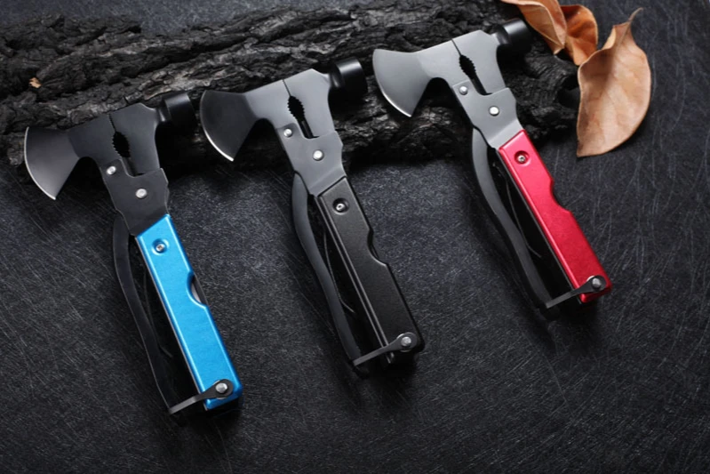  Compact all-in-one design foldable hatchet with multi tool functions Multi-function