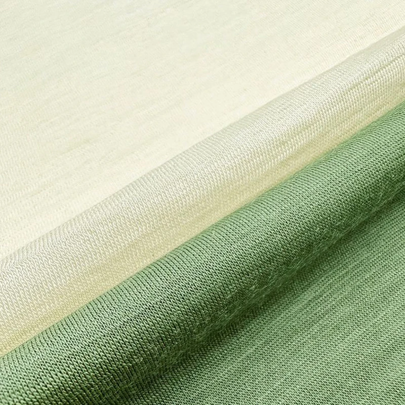 Knitted plain 100% Merino wool fabric can be machine washed into T-shirt bottom suspender fabric