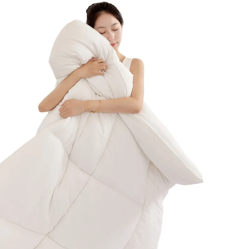 Four seasons universal thin summer single 150*200cm spot spring and autumn quilt skin friendly breathable hotel quilt core