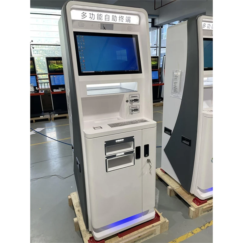 File Scan Kiosk for government Identity Authentication Print Report For Government 2024 Hot Sale File Scanning Kiosk
