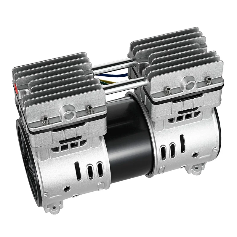 DC12V /24V 750W brushless Air compressor pump 1HP DC Air compressor Motor inverter air compressor oil free