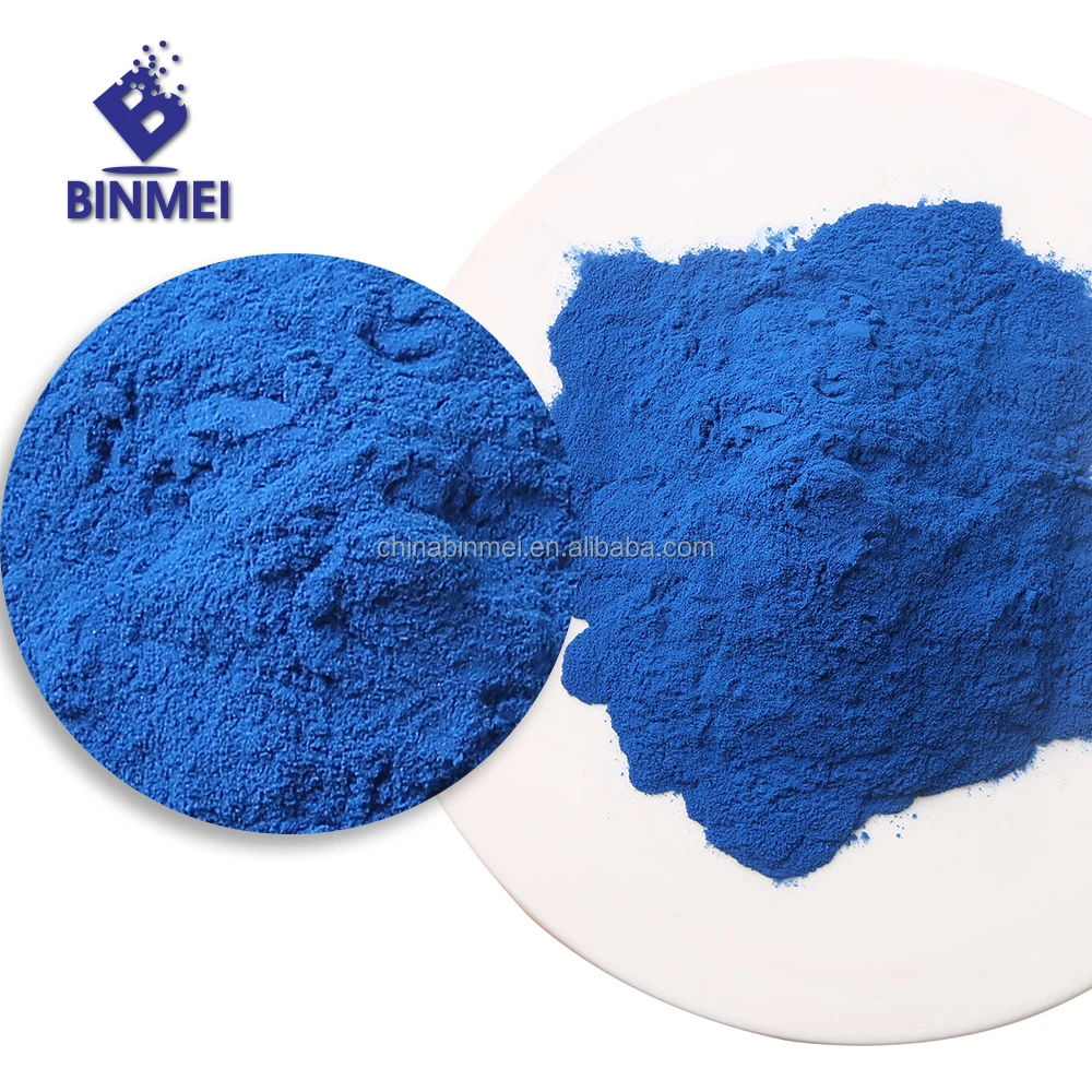 BINMEI China Best Phycocyanin Powder Factory Direct Supply Spirulina Extract Original For Food Colorant Halal Certificate