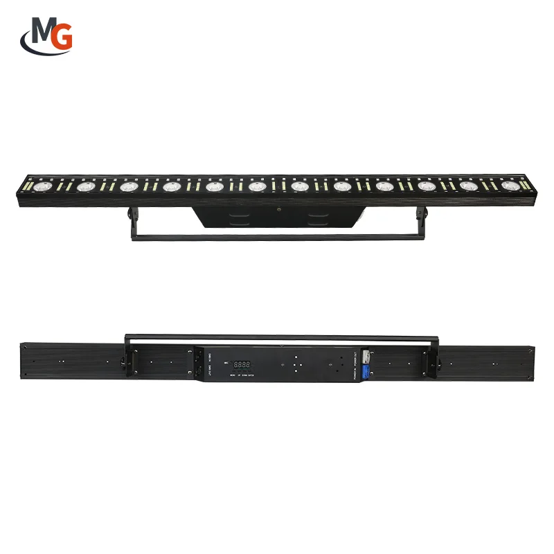 Strobe Beam Wash 3in1 12pcs LED Bar Wall Washer Cyclorama Lights