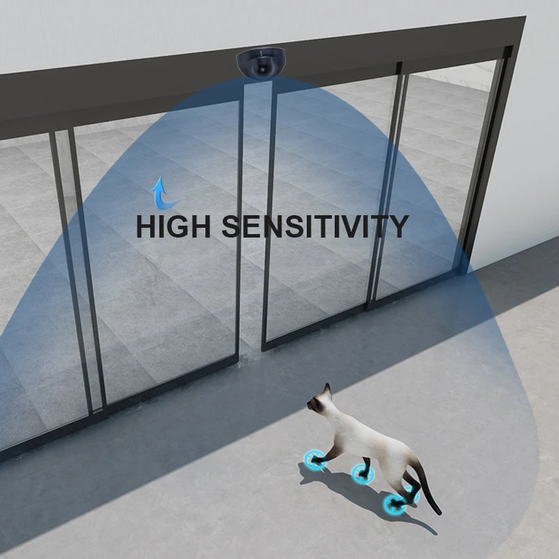 MS04 microwave sensor automatic sensor door motion sensor with high property chip