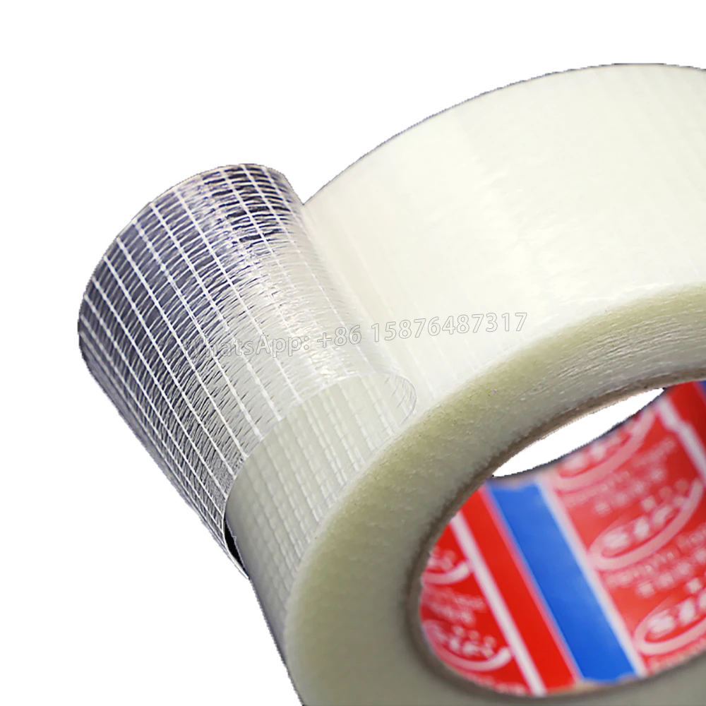 Fiber Tape, Strong High Viscosity Mesh Fiber Tape, Glass Fiber Tape For Fixing Lithium Electrical Appliances For Aircraft Models