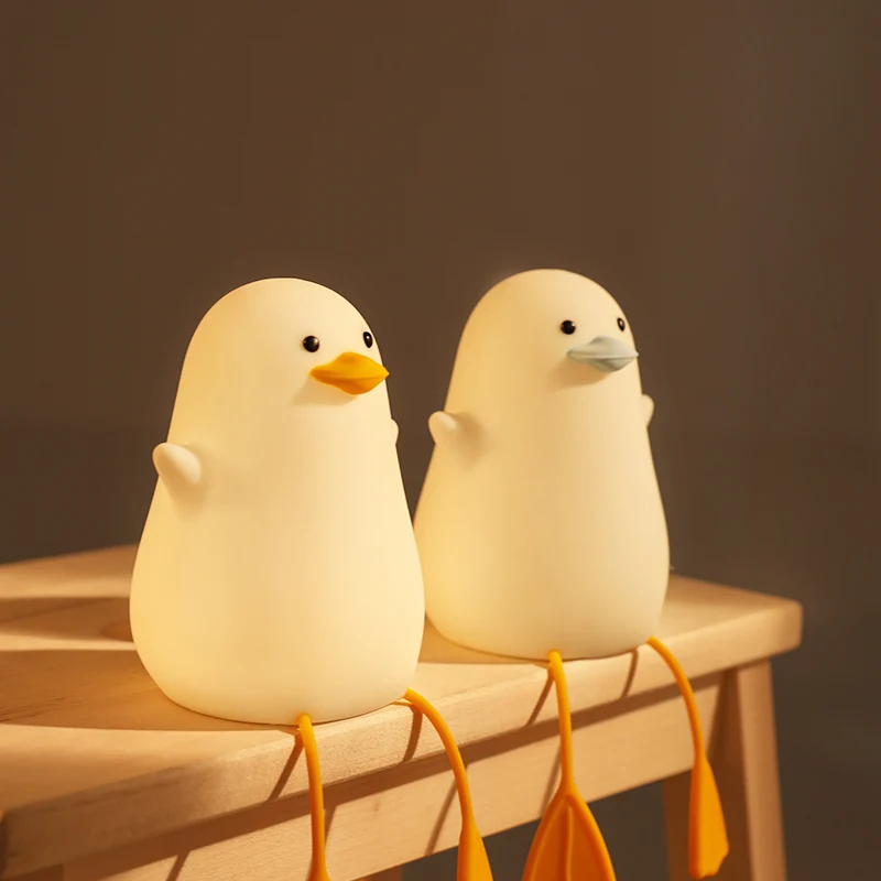 Custom Silicone Soft Cartoon Animal Baby Led Night Light