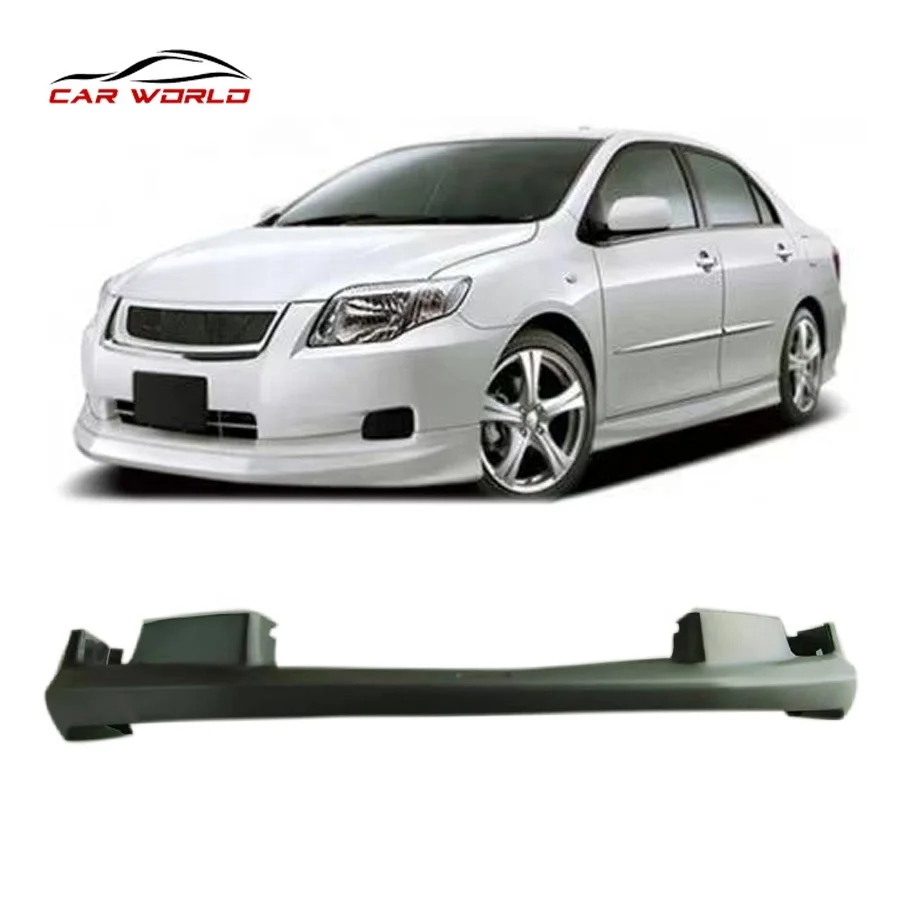 Car Body Kit For 2007-2011 Toyota  Corolla Axio Front Lip ABS Plastic Material No Color For 2008 Axio Car Bumper Lips