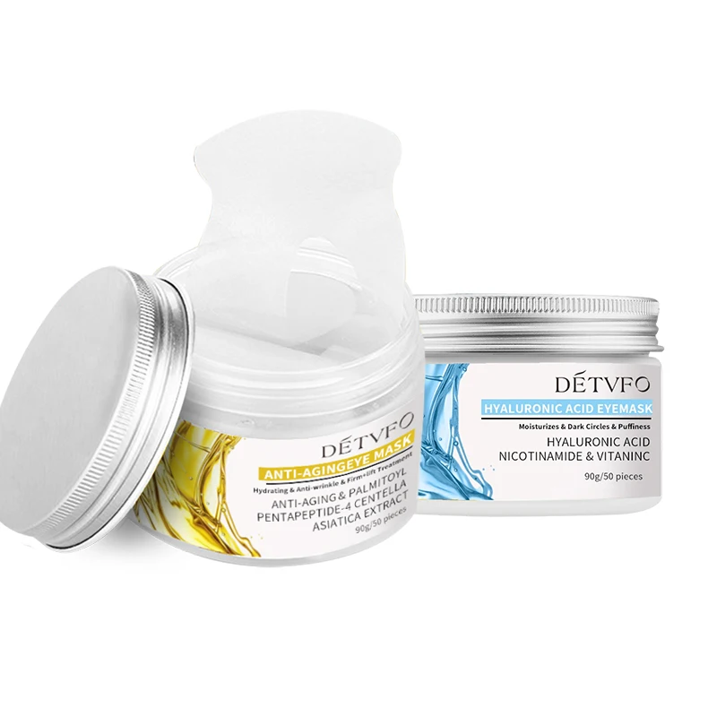 
Free Sample Private Label Anti-Wrinkle Remove Dark Circles non woven cotton collagen gel under eye mask patches pad 