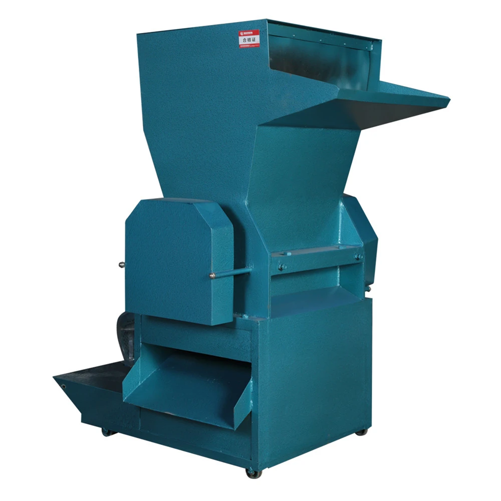 100-500kg/h Capacity Automatic Mini Plastic PET Bottle Crusher Knife Grinder Machine