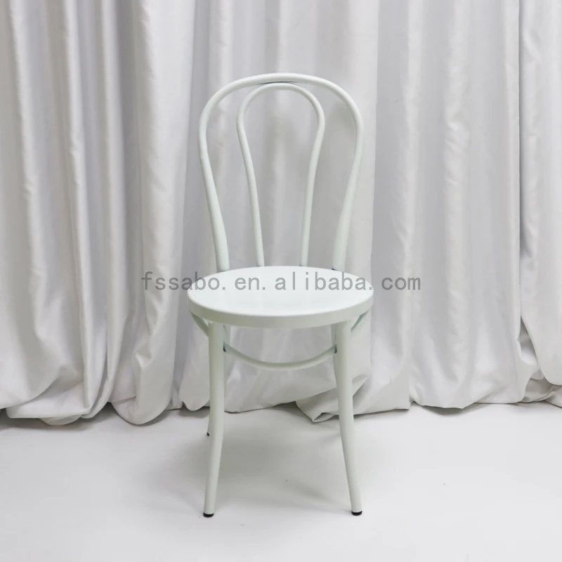 cheap metal antique thonet white mandap navy chair for wedding event