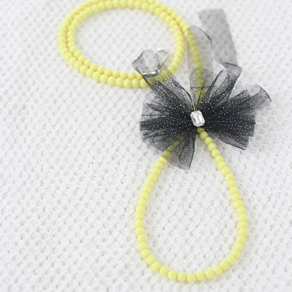 2023 New design colorfully cute pet collar leashes dog collar and leash set