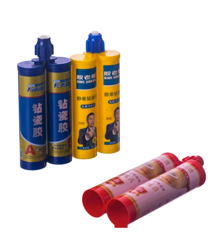 Heat transfer film for AB tubes plastic packaging