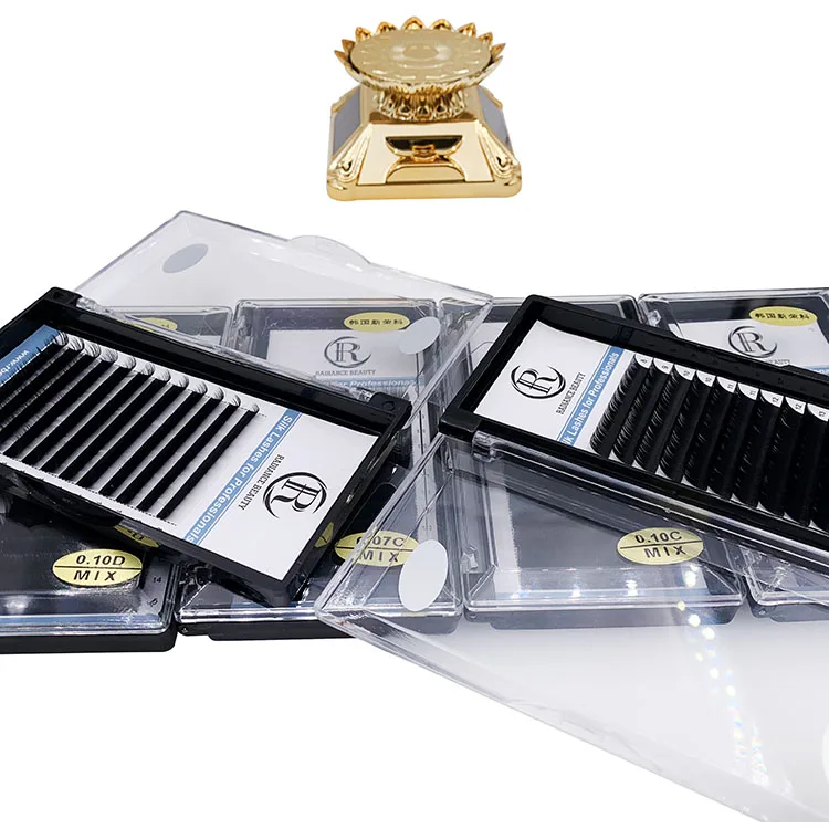 Оптовая цена со скидкой высококачественные Индивидуальные Накладные ресницы 0,07 C D