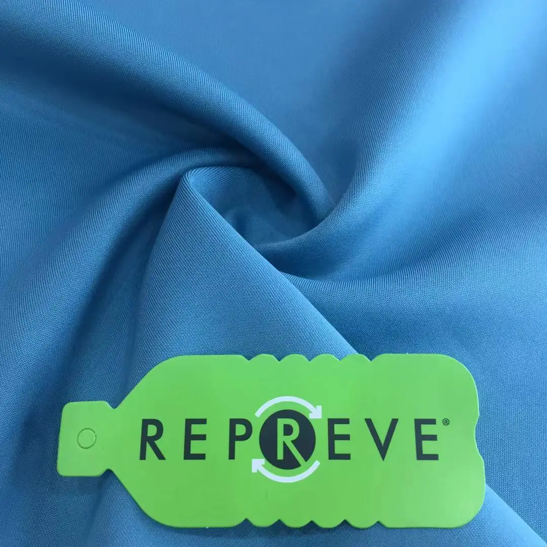 REPREVE RECYCLED SCUBA SPAN knitting fabric ECO-FRIENDLY fabric