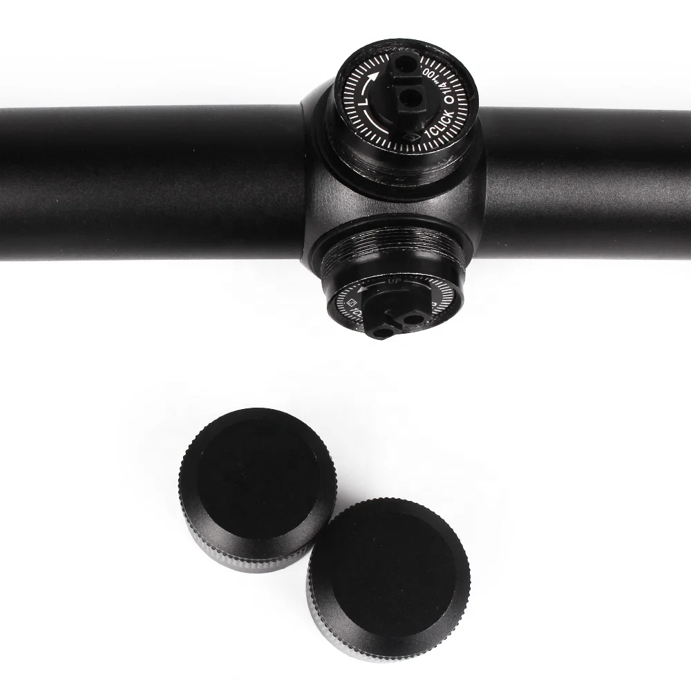 LUGER 4X32 Scope One Tube Glass Double Crosshair Reticle Optical Sight Hunting Scope