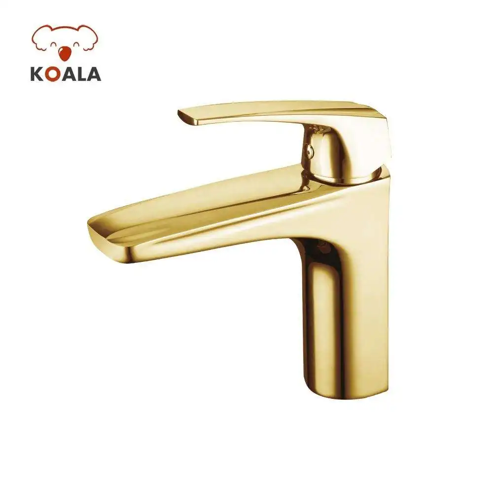 Nice Water-saving Venus Novelty Caravan Wc Solid Gold Fountain Chrome Gold-plated Bathroom Faucet