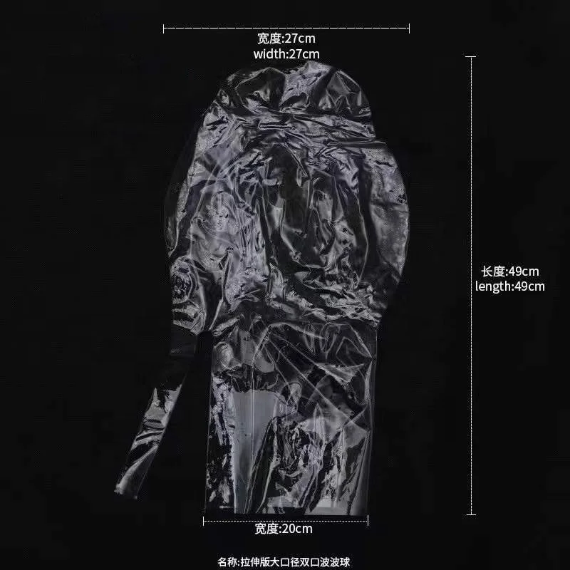 30 inch custom wide mouth transparent bobo balloons 20cm big mouth clear ballons gift party bobo globos