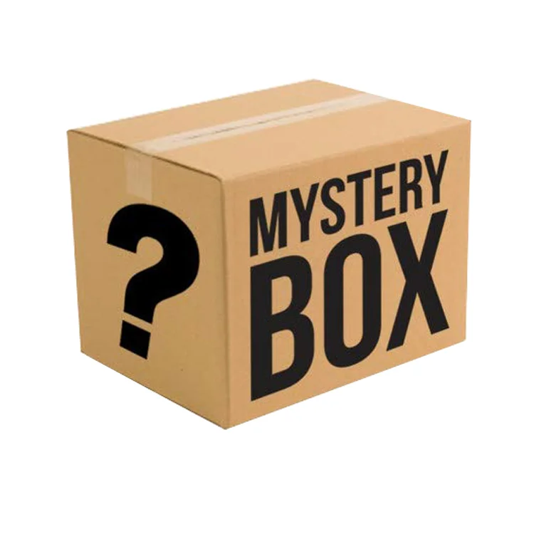 factory selling color printing MYSTERY BOX with your customized printing for Holiday gifts