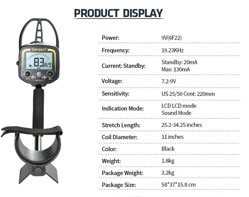 Росийские популярные модели TX-850 детектор золота, подземный детектор металла золота TX-850