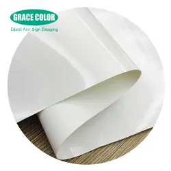 Гибкий баннер из ПВХ с цифровой печатью с подсветкой спереди и с подсветкой, 230-510 г