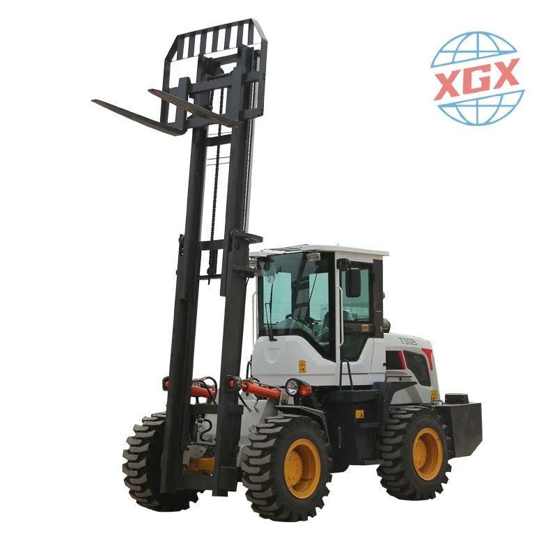 High Quality 4x4 Diesel Forklift Good Price Multi Purpose Forklifts Trucks Diesel Forklift Rough Terrain Off Road Fork Lift