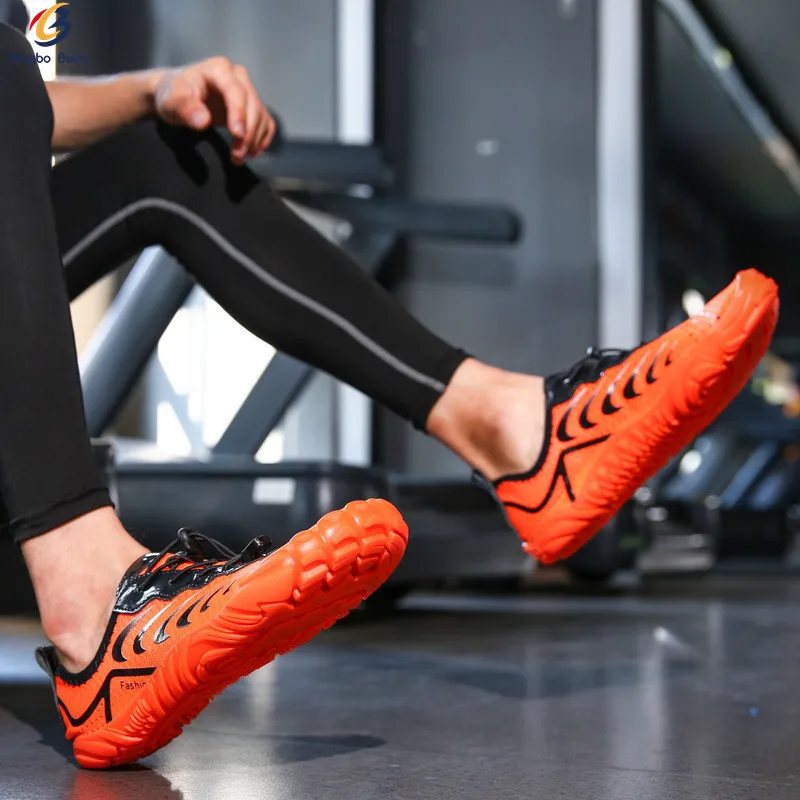 New arrival big size 35-45 fashion design water mens running shoes sport boys swimming shoes aqua shoes