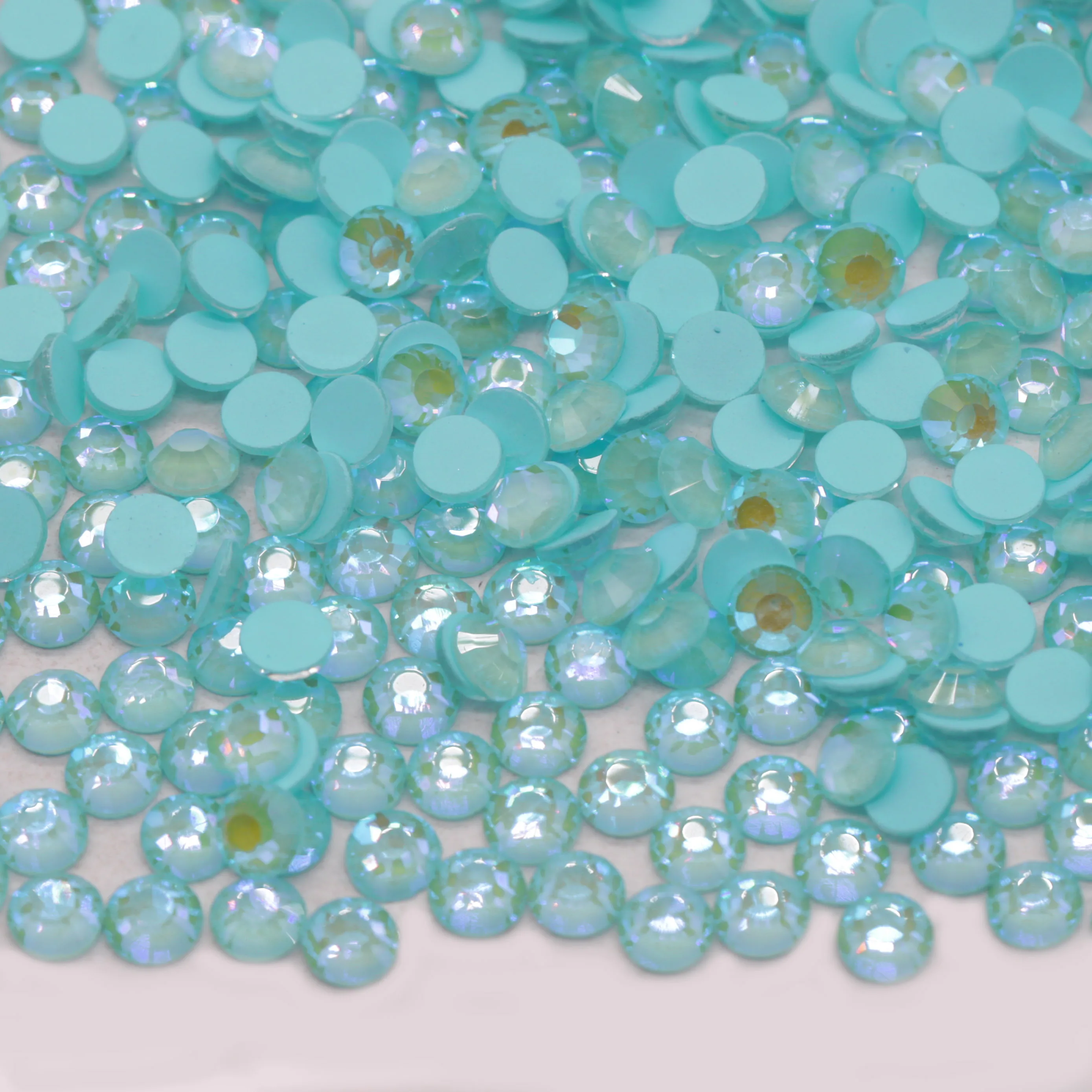 Hot Sale SS6 SS8 SS10 SS12 SS16 SS20 SS30 Glass Transparent Luminous Rhinestones Non For Nail Decoration