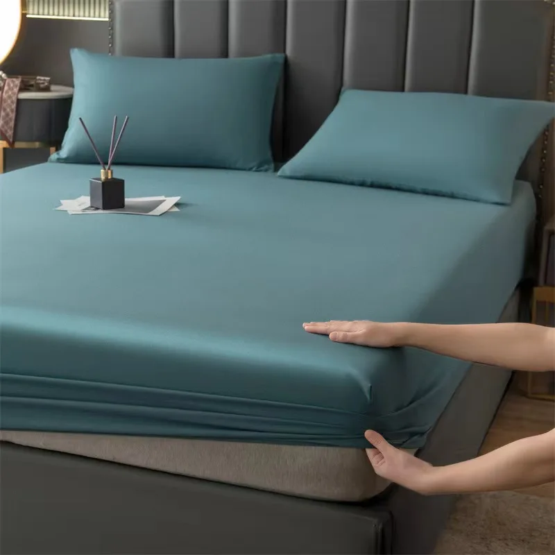 Простыня на заказ, водонепроницаемая из микрофибры, эластичная Нескользящая, фиксированная, размер Queen