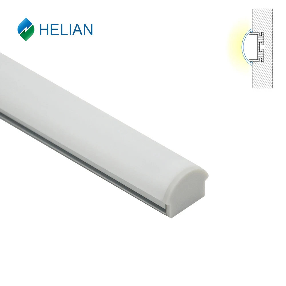 High Quality LED Profile Light Recessed For Led Bars Aluminum