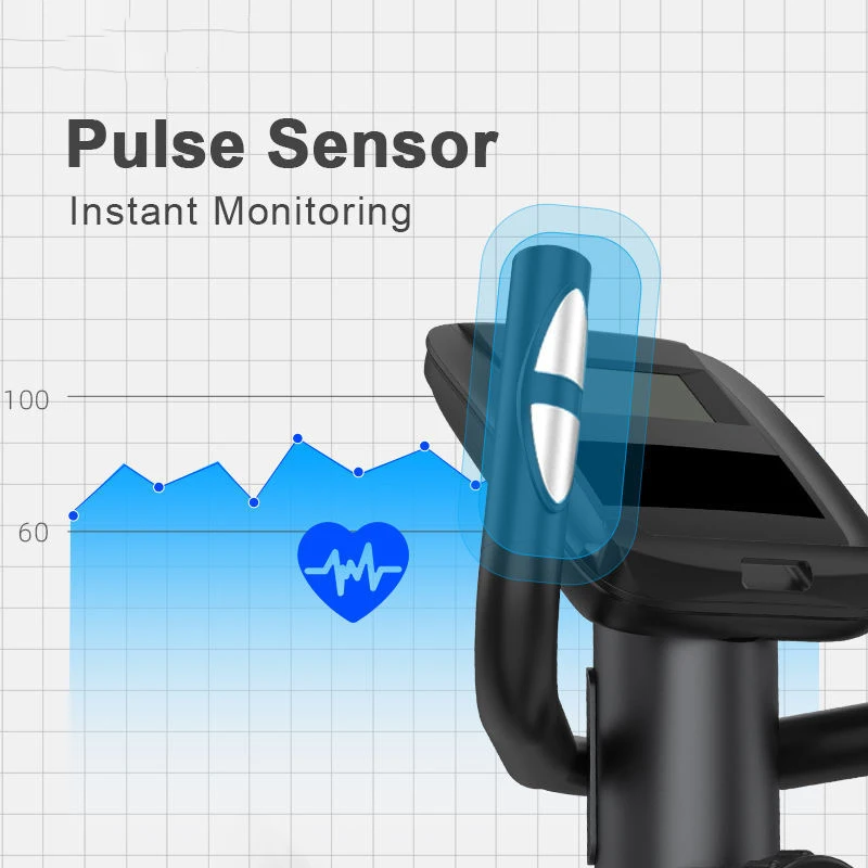 OEM/ODM Home Fitness Equipment Commercial Indoor Silent Magnetic Adjustable Resistance Elliptical Walking Machine
