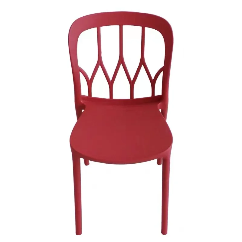 Dining chair outdoor stackable stool leisure homestay project single tourist scenic spot plastic chair