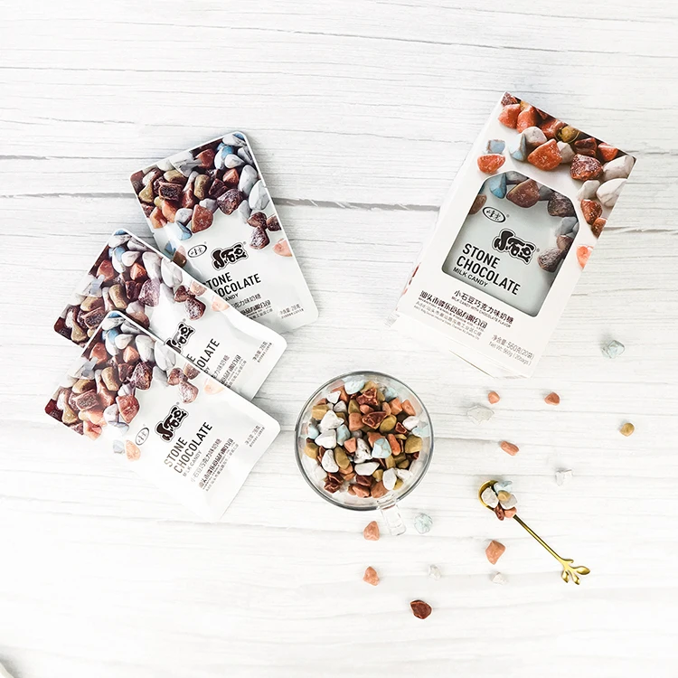Хрустящие камни шоколадные конфеты детство память Молочные Конфеты Популярные каменные конфеты жевательные закуски
