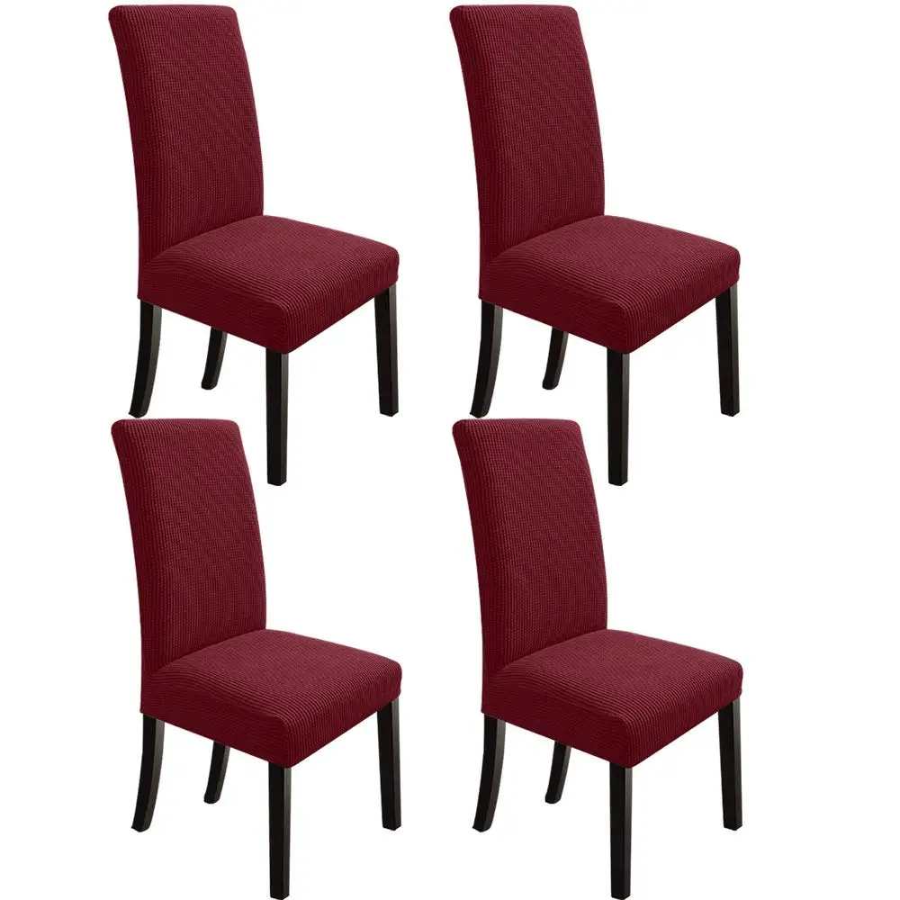 Dining Chair Covers Dining Room Chair Slipcovers Washable Removable Black Chair Cover