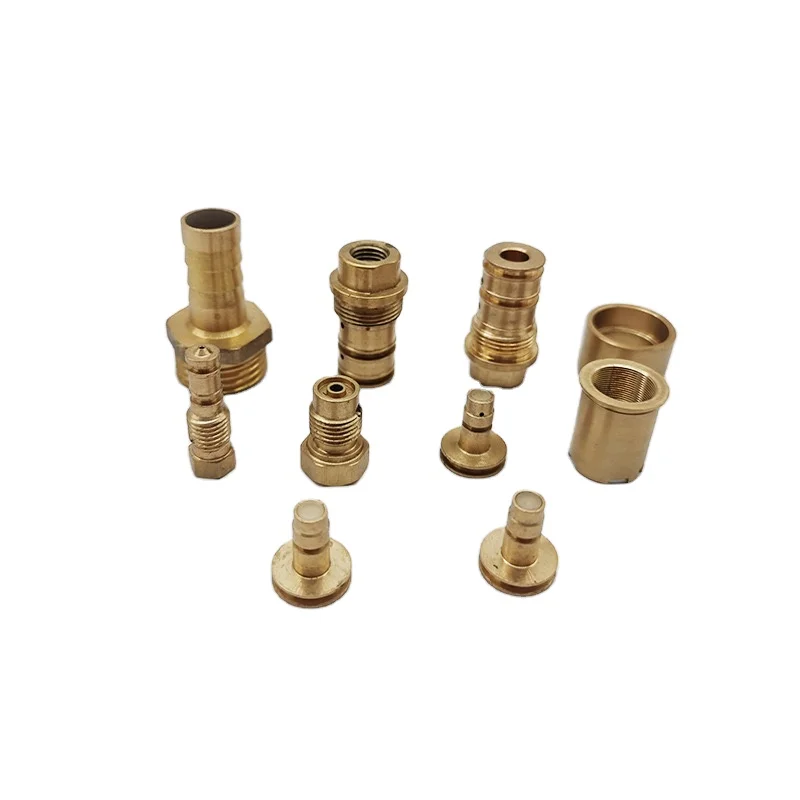 Precision Custom  CNC Copper Parts Lathe Machining Center CNC Turning Milling Parts Brass Parts CNC Fabrication