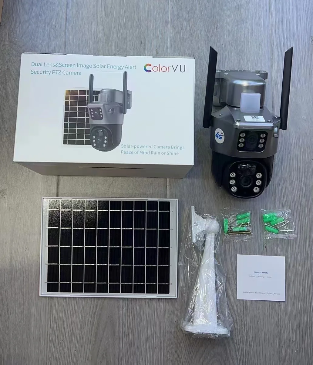 Wi-Fi Беспроводная Солнечная камера 4G 3G слот для sim-карты CCTV охранная IP-камера наружная поддержка 128 карты памяти