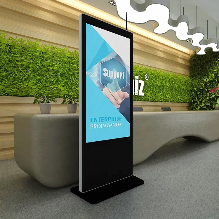 Digital Signage And Displays 55 Inch Advertising Totem Screen For Advertising Digital Totem Monitor Taxi Advertising LCD Display