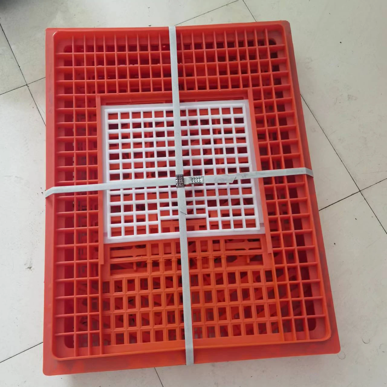 High Quality 12pcs Broilers Turnover Box Chicken Cage Transfer Box For Poultry Farm