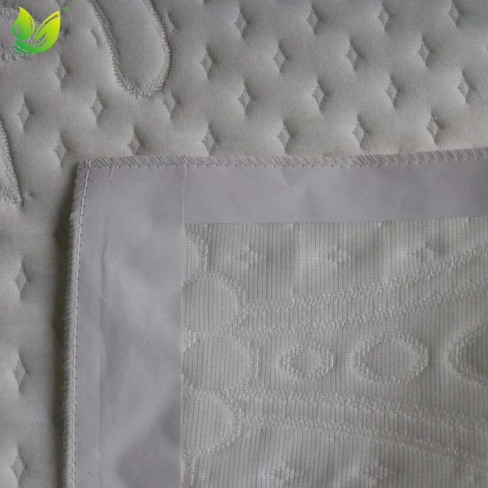 Stretchable manufacturer hypoallergenic waterproof jacquard mattress fabric