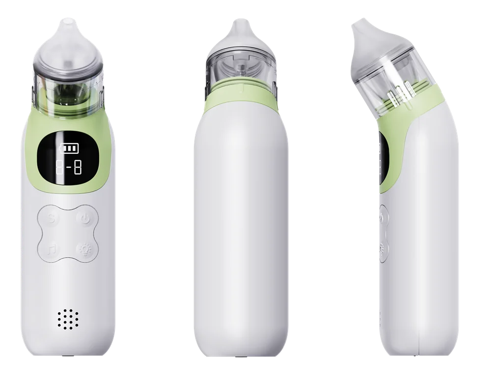 Adjustable Suction Level Music Light Soothing Grade Baby Nasal Aspirator Automatic Toddler Nose Sucker Infant Snot Cleaner