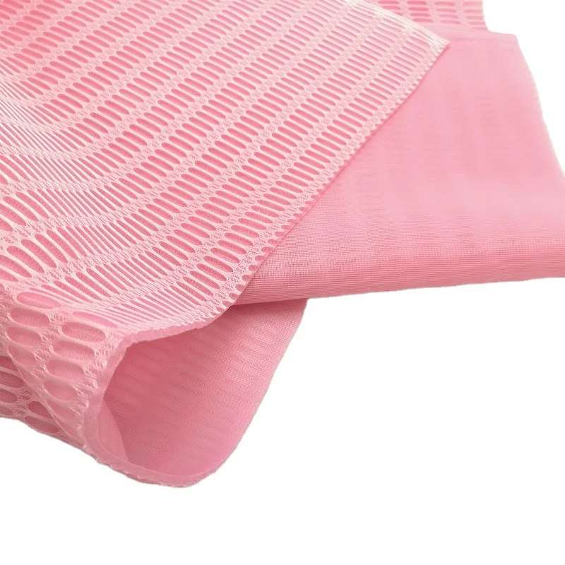 HH-008 easy cleaning non-toxic eyelet fabric ellipse 3d  air mesh layer car seat covers 3d spacer mesh